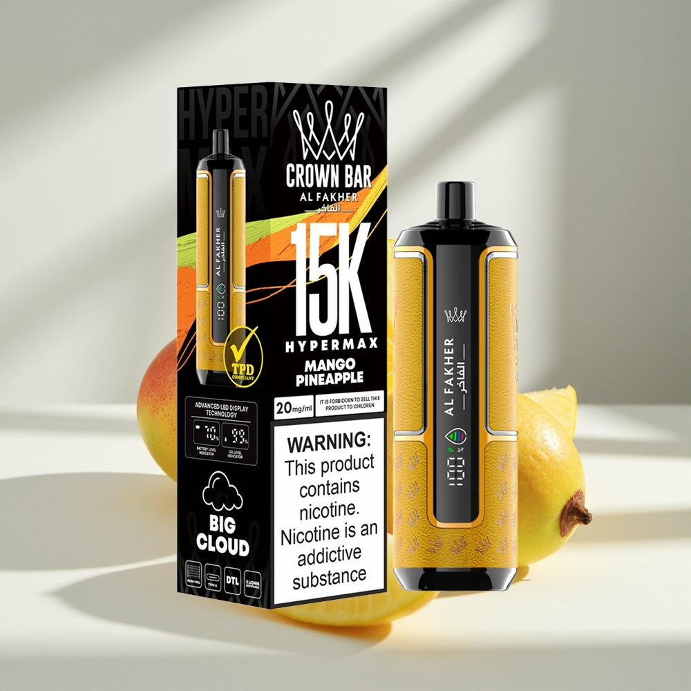 Al Fakher Crown Bar 15K Hypermax Манго Ананас 22мл 600мАч