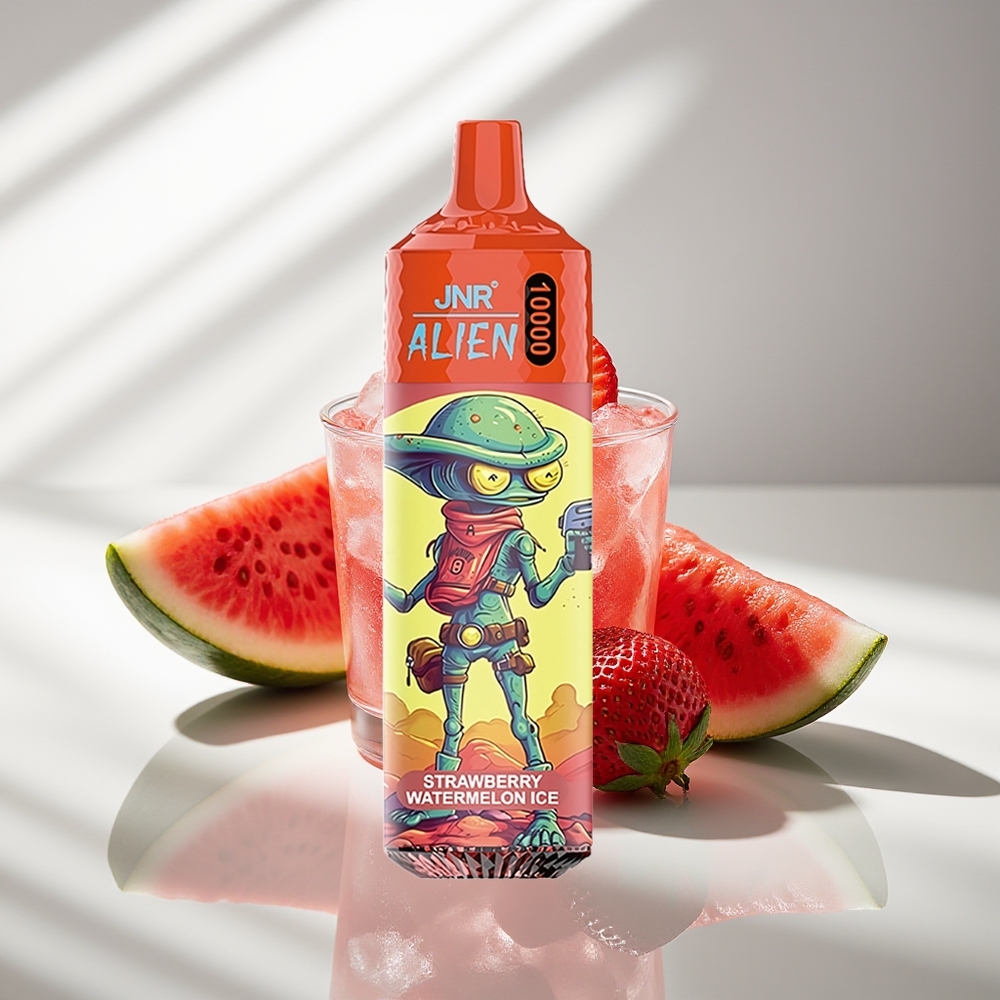 JNR Alien 10000 Клубнично-Арбузный Лёд с RGB-подсветкой и Type-C
