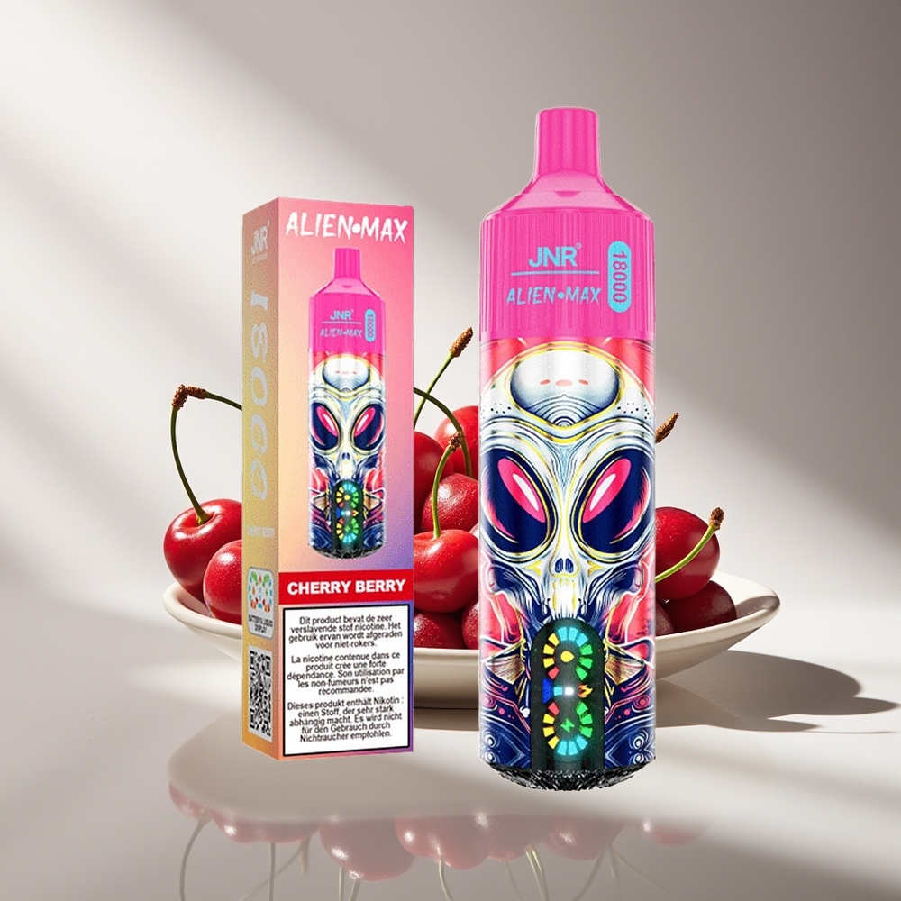 JNR Alien Max 18000 Вишнёвая Ягода LED Тип-C