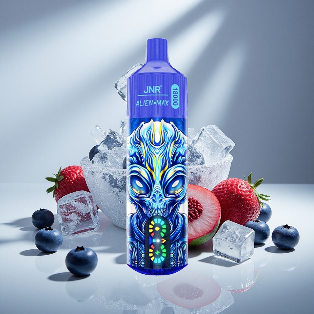 JNR Alien Max 18000 Голубика на льду с Dual Mesh и Type-C