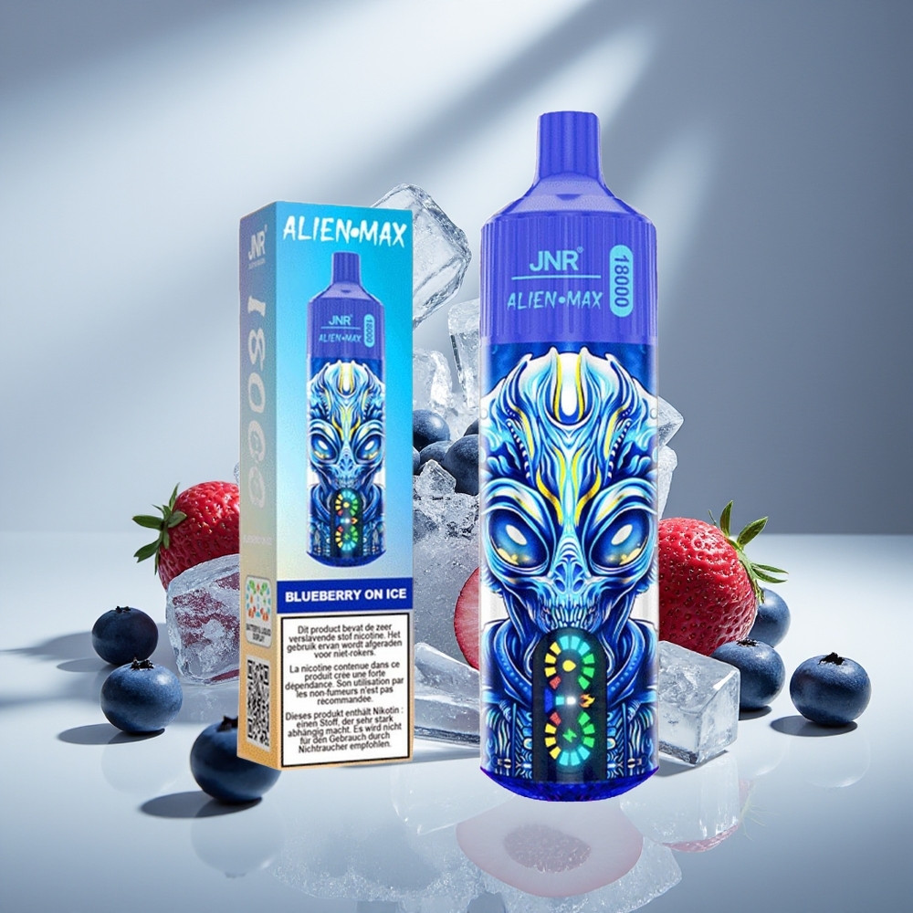 JNR Alien Max 18000 Голубика на льду с Dual Mesh и Type-C