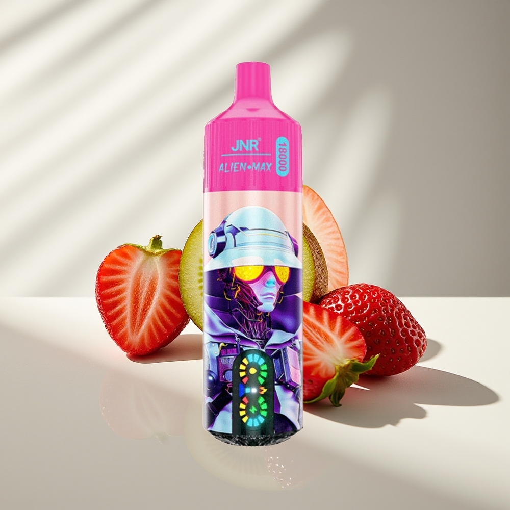JNR Alien Max 18000 Клубничный Киви с Двойной Сеткой и Быстрой Зарядкой
