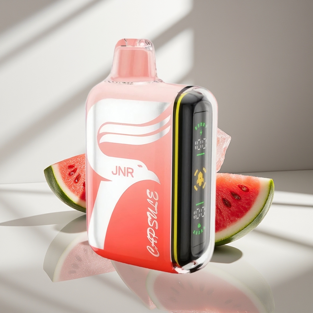 JNR Capsule 15000 Арбузный Бразз Лёд с Двойной Сеткой и Быстрой Зарядкой
