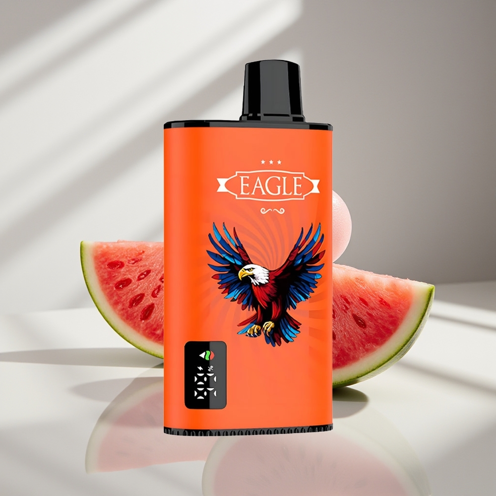 JNR EAGLE Smart 23000 Арбузная Жвачка с Цифровым Экраном и Сеточным Испарителем