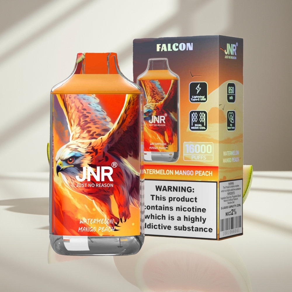 JNR Falcon 16000 Арбуз Манго Персик 850 мAh Dual Mesh