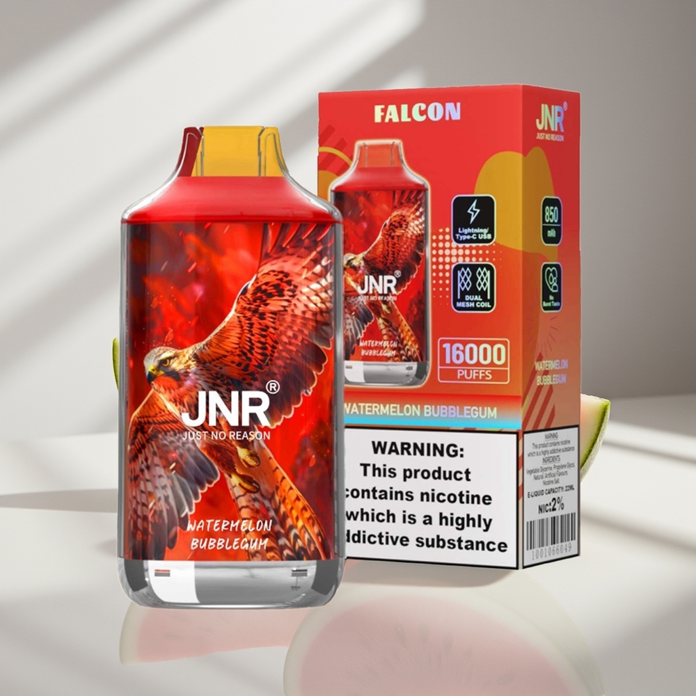 JNR Falcon 16000 Арбузная Жвачка 850 мAh 22ml Dual Mesh