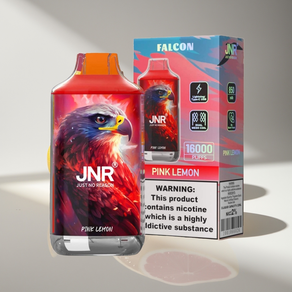 JNR Falcon 16000 Лимонный Розовый Дуэт 850мАч Тип-C