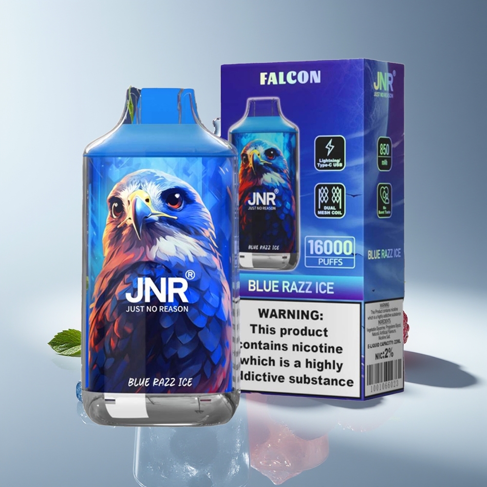 JNR Falcon 16000 Синий Малиновый Лёд 850 мАч 22 мл
