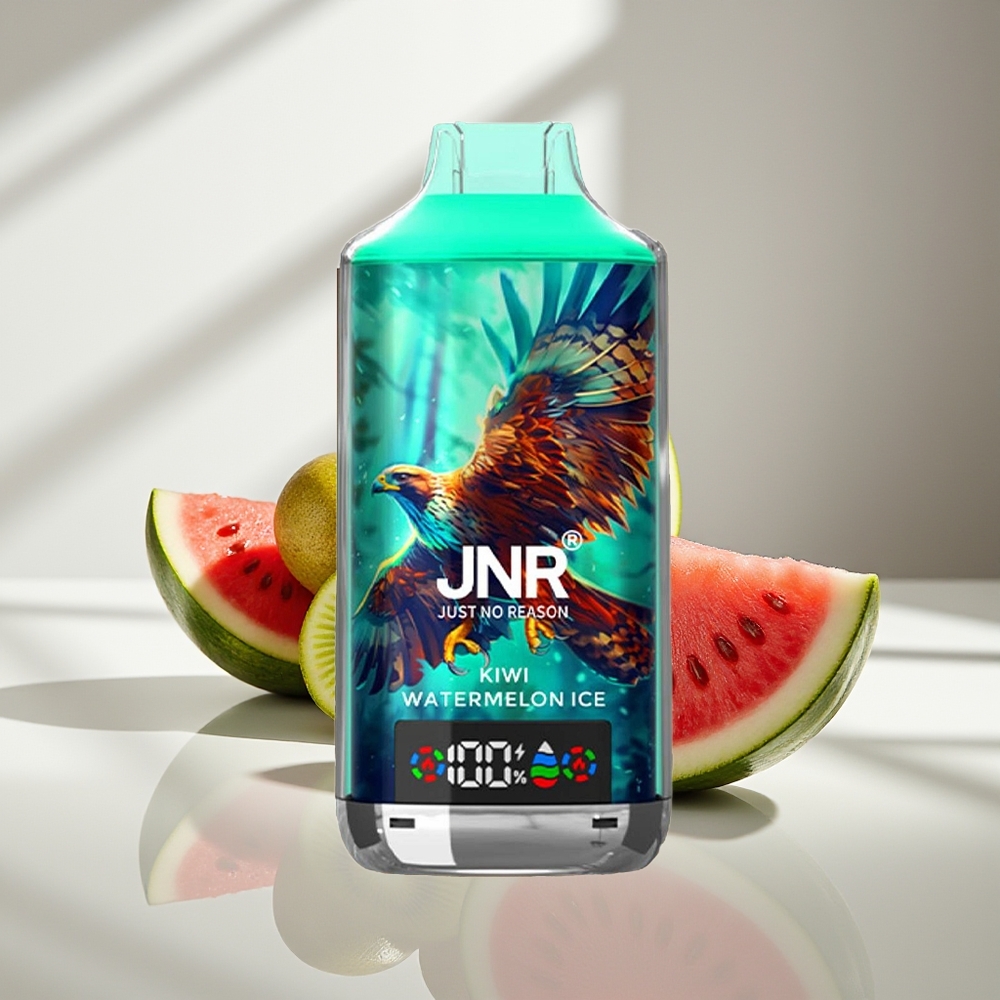 JNR Falcon X 18000 Киви Арбузный Лед с 24мл и Dual Mesh Coil