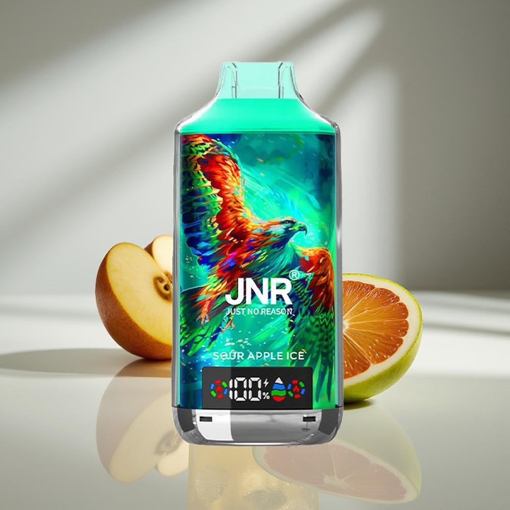 JNR Falcon X 18000 Кислое Яблоко Лёд 750mAh Dual Mesh