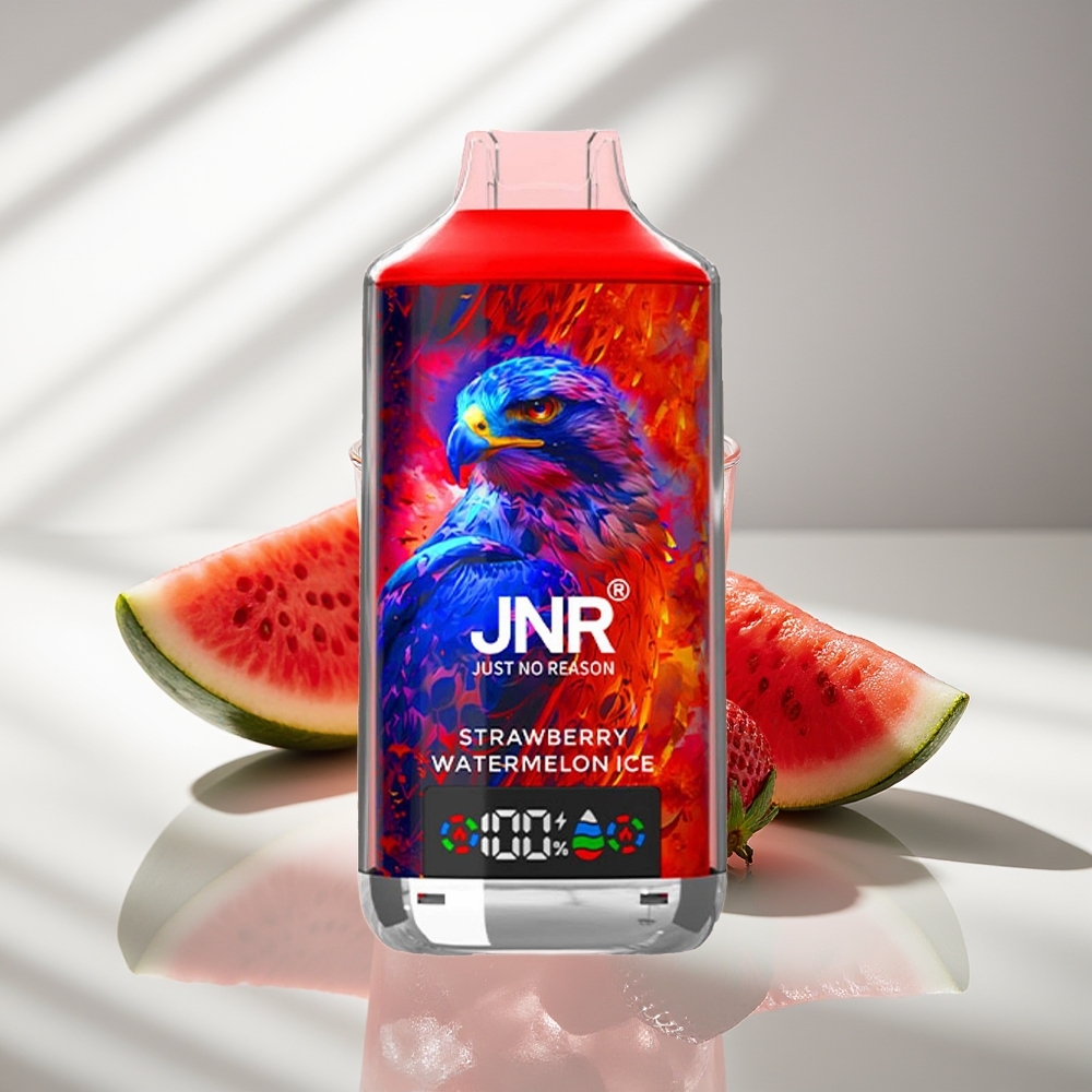 JNR Falcon X 18000 Клубничный Арбузный Лед с Dual Mesh Coil и Type-C Зарядкой