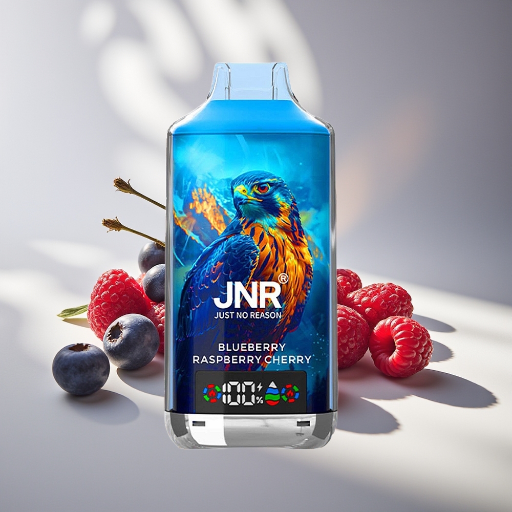 JNR Falcon X 18000 Черничная Малиновая Вишня 750mAh Цифровой Дисплей