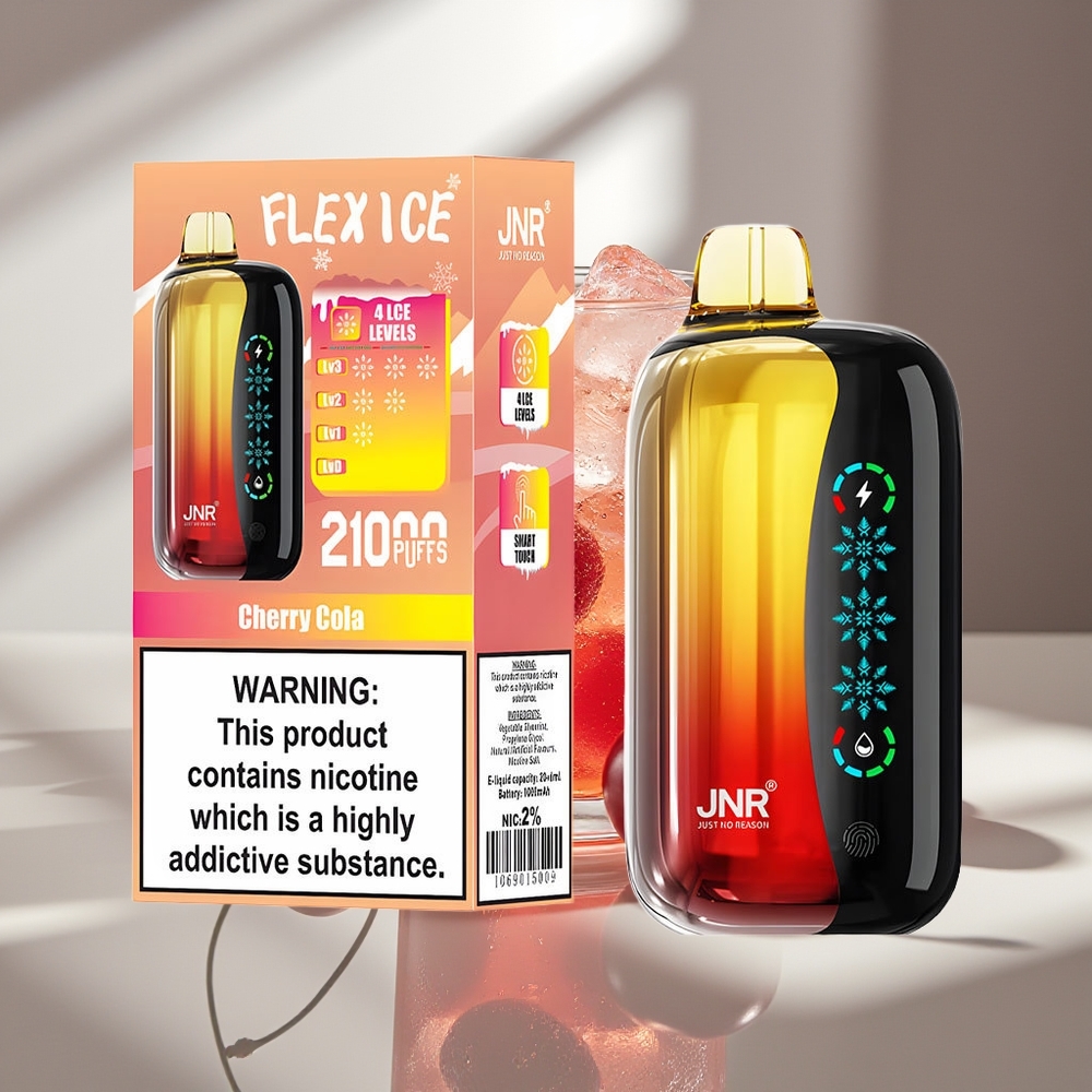 JNR Flex Ice 21000 Вишнёвая Кола Лёд Настроек 26мл