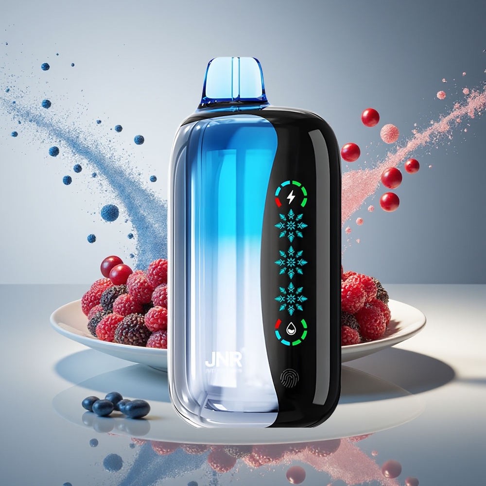 JNR Flex Ice 21000 Голубой Вишнёвый Взрыв с Лёд и 26мл