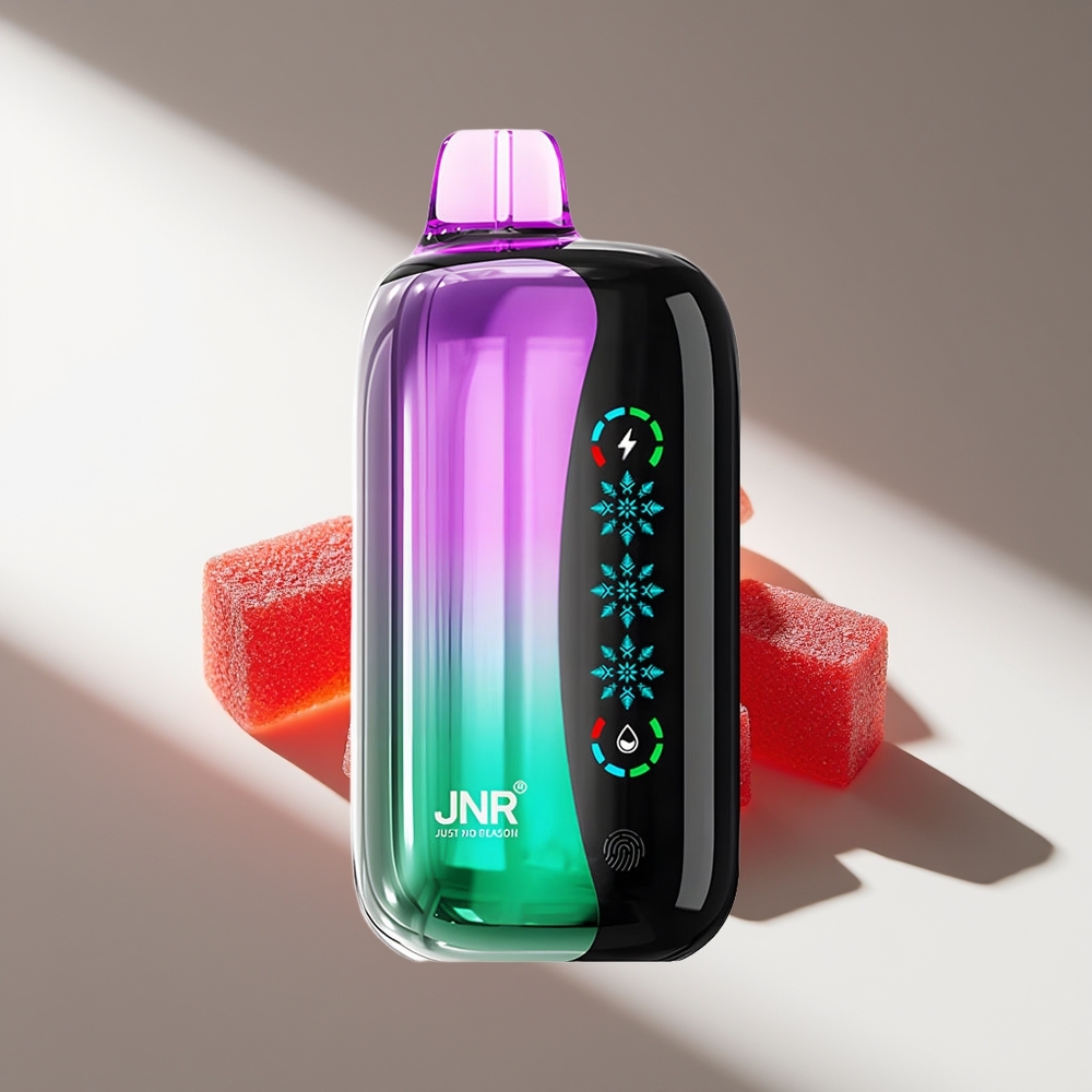 JNR Flex Ice 21000 Кислые вишнёвые жевательные конфетки с регулируемым льдом и двойной сеткой