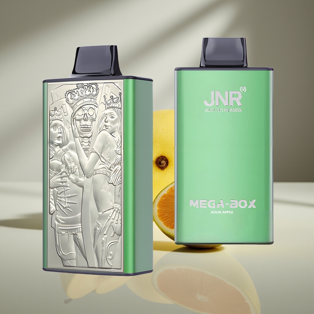 JNR Mega Box 25000 Кислое Яблоко 30мл Тип-С