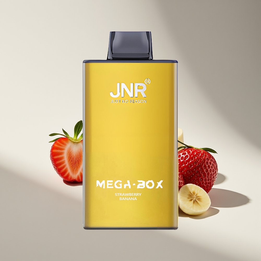 JNR Mega Box 25000 Клубнично-Банан Двойная Сетка Быстрая Зарядка