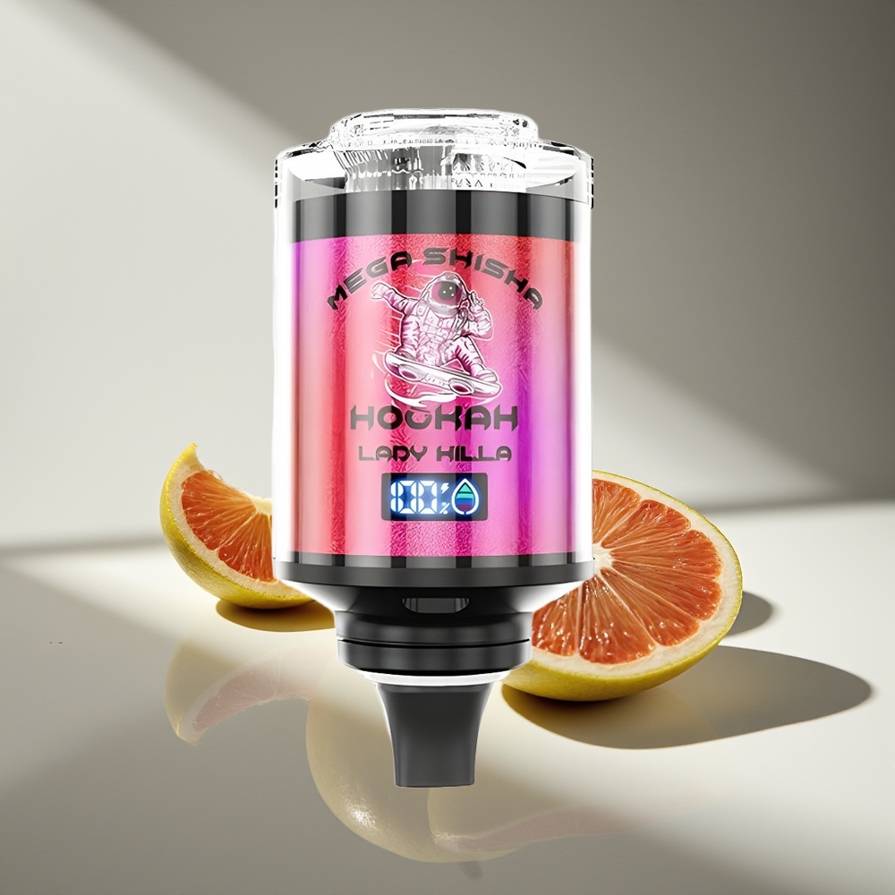 JNR Mega Shisha Hookah 100K Леди Кила 2200мAh 60мл