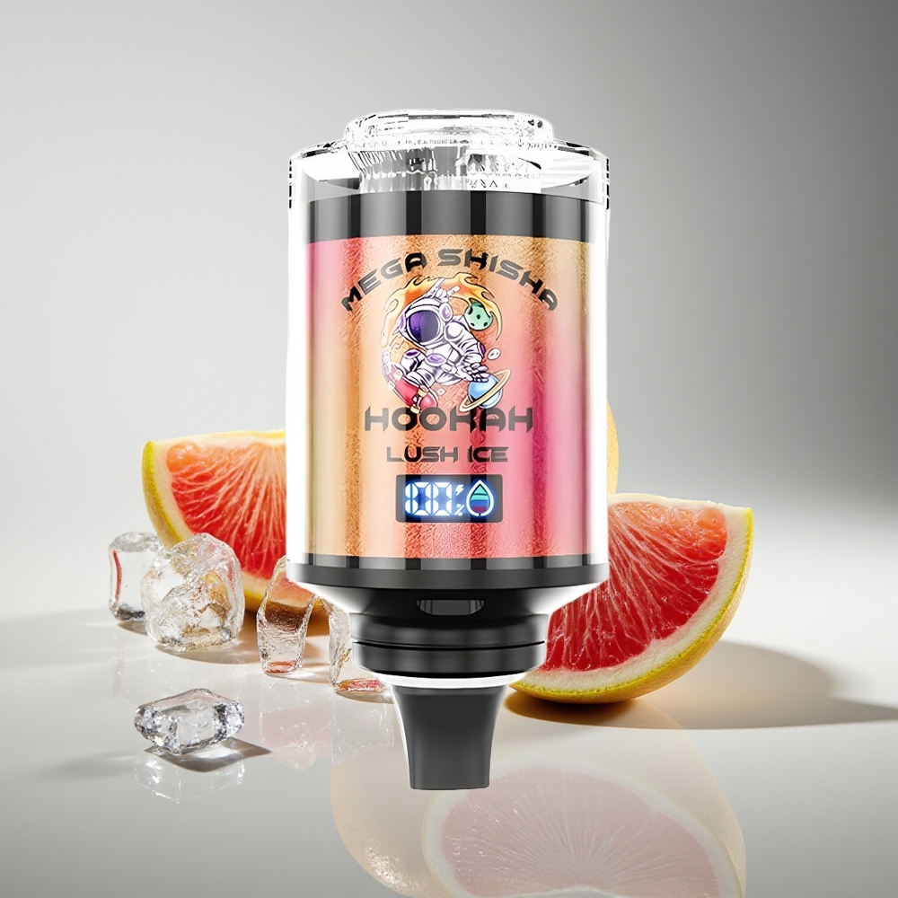 JNR Mega Shisha Hookah 100K Ледяной Вкус 2200мAh Тип-C