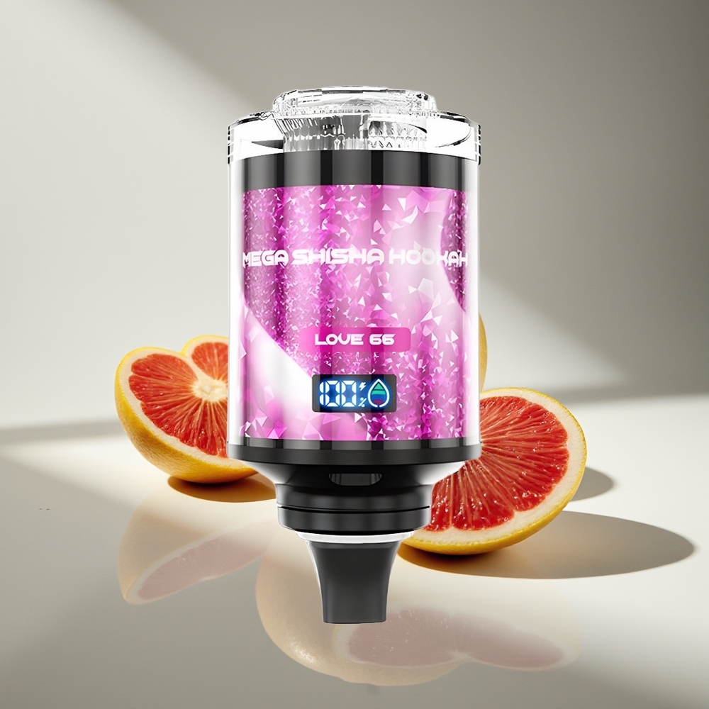 JNR Mega Shisha Hookah 100K Любовь 66 2200мАч и 60мл