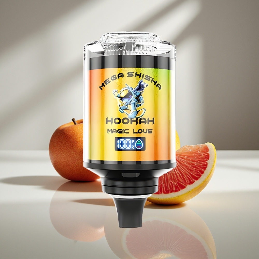 JNR Mega Shisha Hookah 100K Магическая Любовь Тип-C и 2200mAh