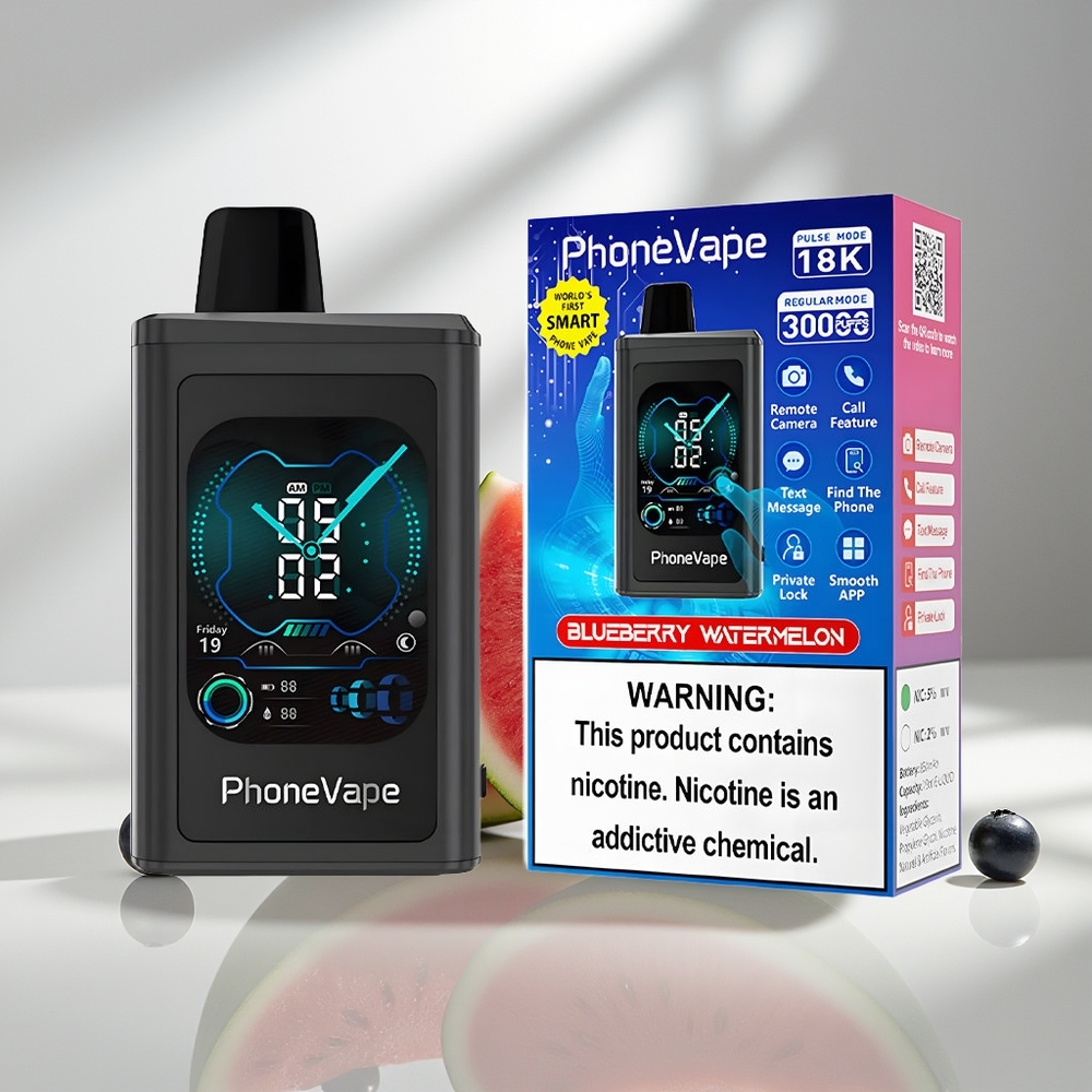 JNR PhoneVape 30000 Голубика Арбуз Тип-С Турбо