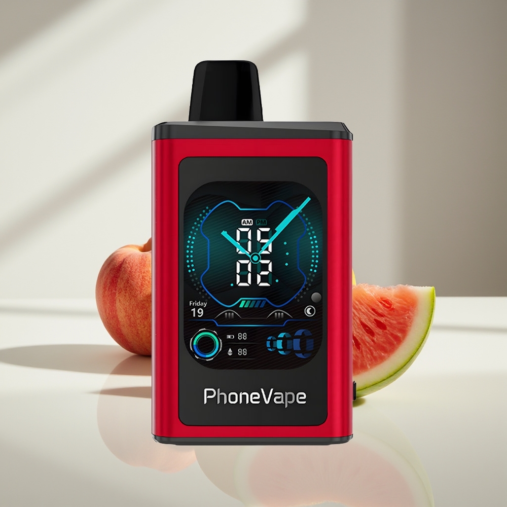 JNR PhoneVape 30000 Персик Манго Арбуз с Турбо Режимом и Полным Экраном