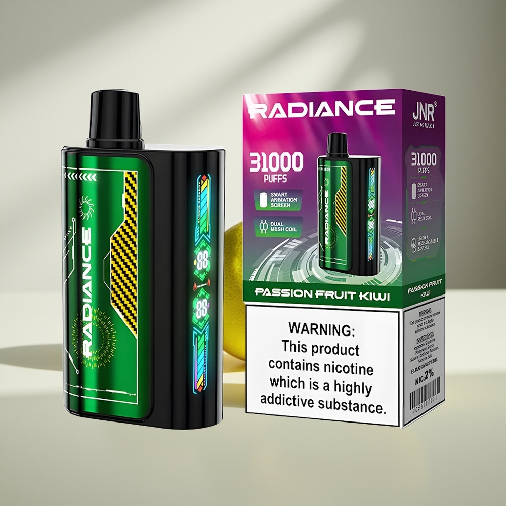 JNR Radiance 31000 Маракуйя Киви с Dual Mesh Coil и Type-C Зарядкой