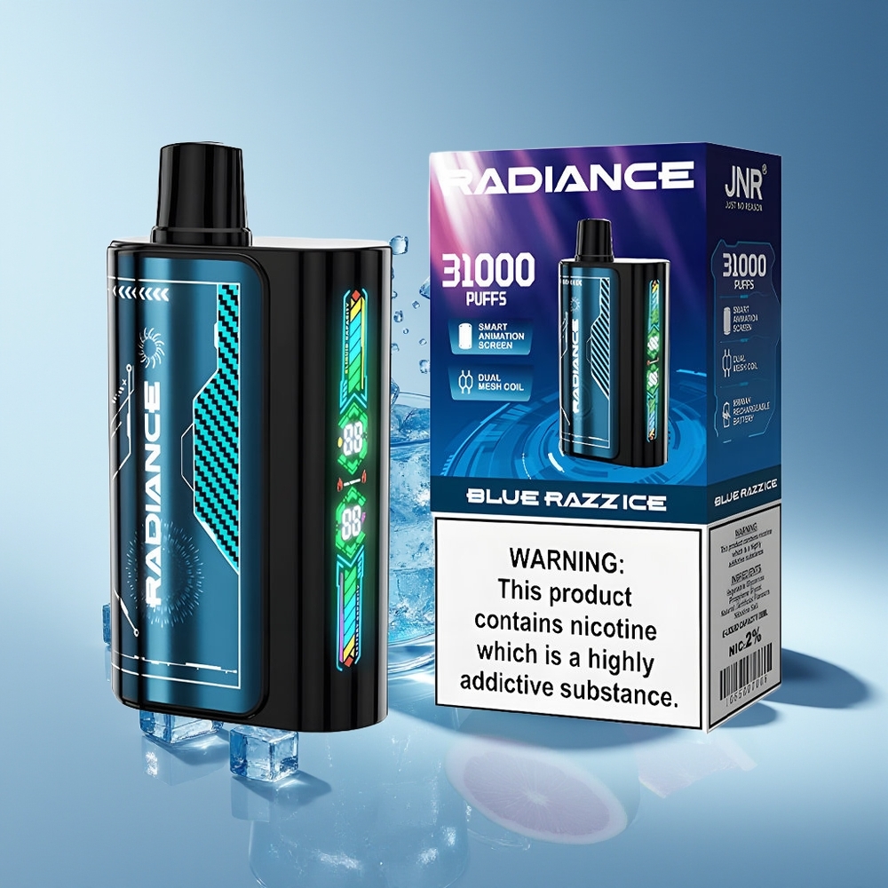 JNR Radiance 31000 Синий Малиновый Лёд с Dual Mesh и Type-C