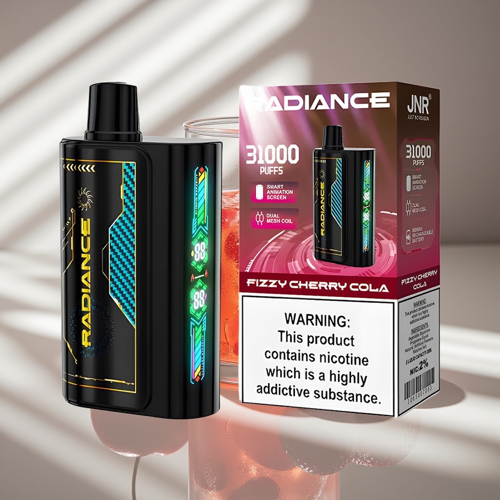 JNR Radiance 31000 Шипучий Вишнёвый Кола с Dual Mesh и Type-C