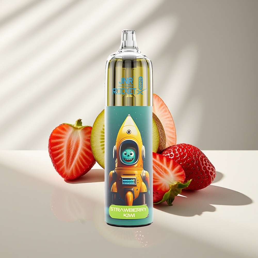 JNR Rocket-X 12400 Клубнично-Киви Монстр с RGB подсветкой и Type-C зарядкой
