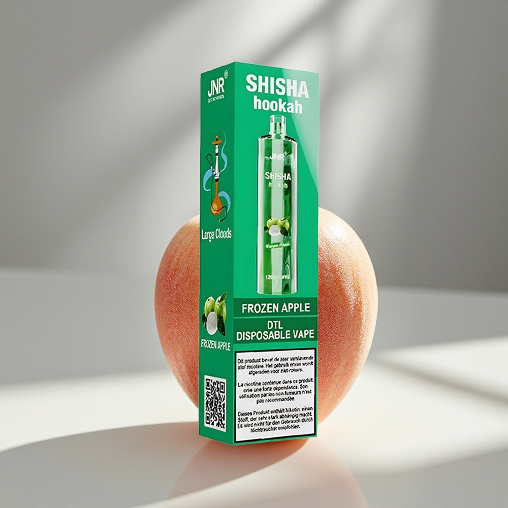 JNR Shisha Hookah 12000 Замороженное Яблоко 750mAh 06Ω