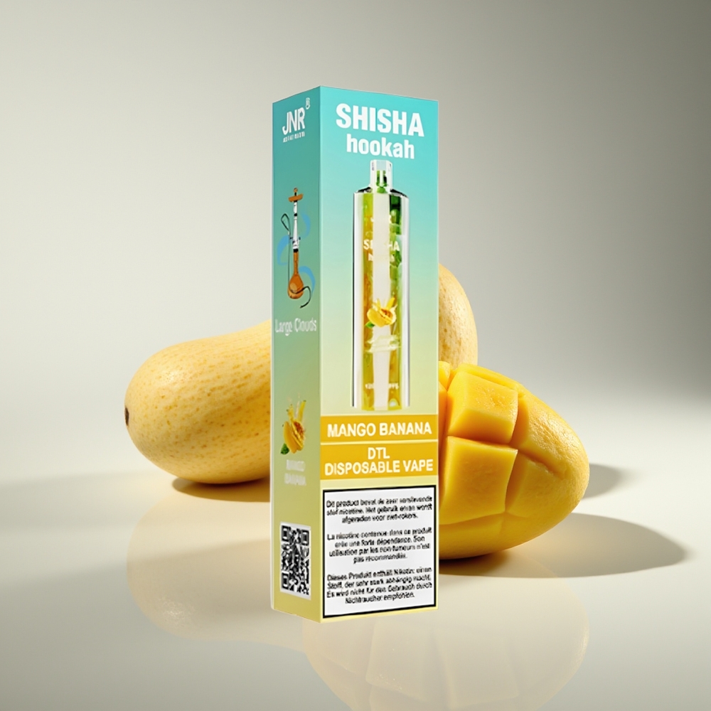 JNR Shisha Hookah 12000 Манго Банан 750мAh Тип-C