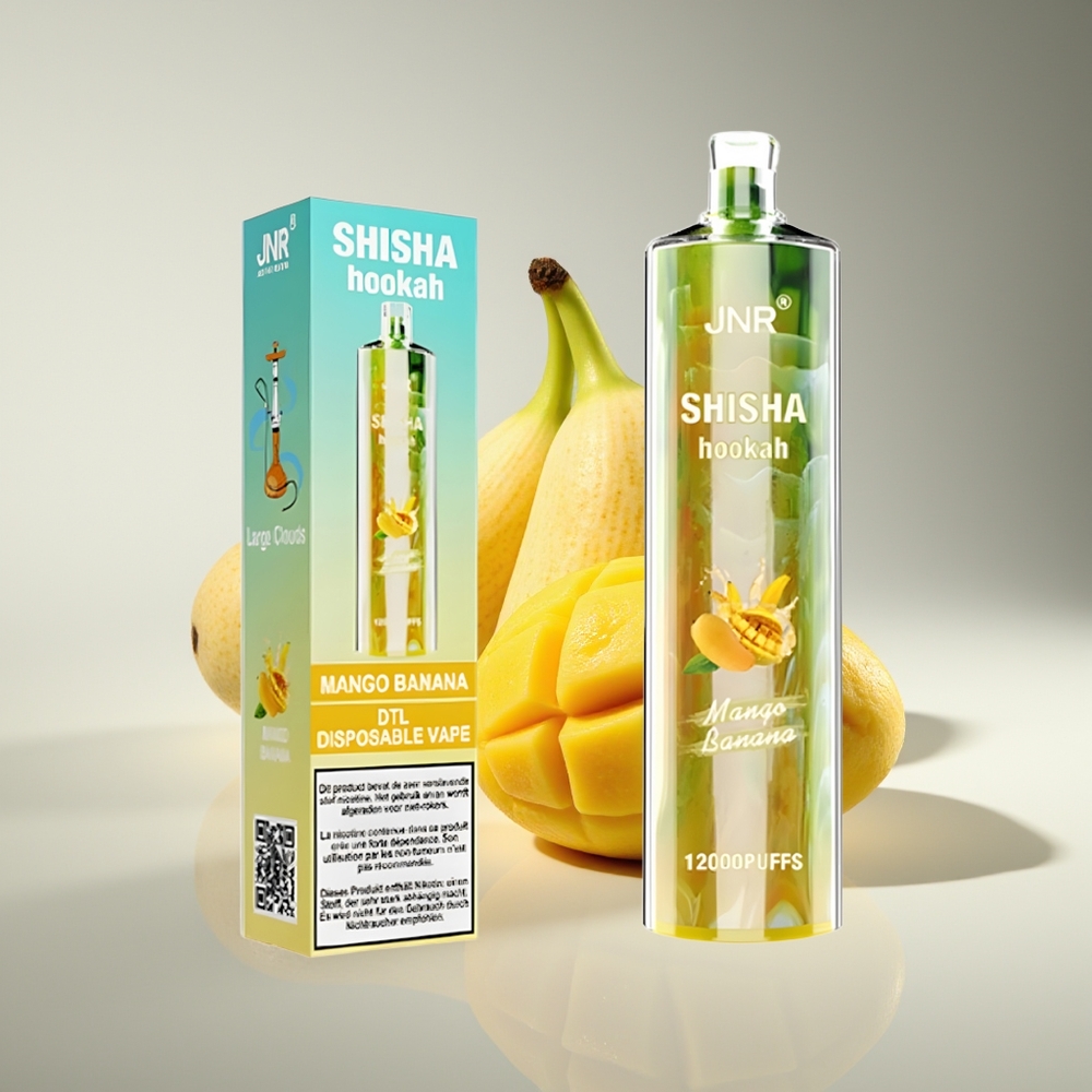 JNR Shisha Hookah 12000 Манго Банан 750мAh Тип-C