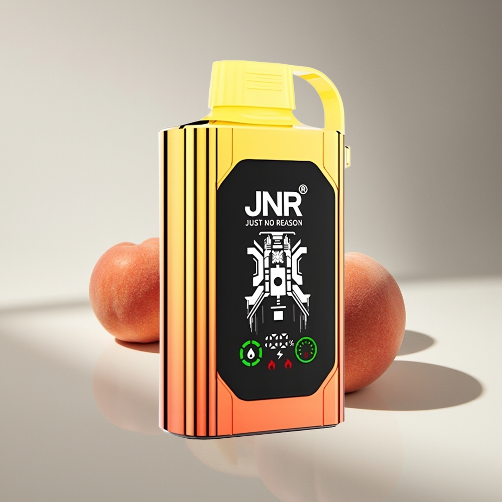 JNR Shisha Hookah Box 20500 Сочные Персики HD Display Dual Mesh Coil