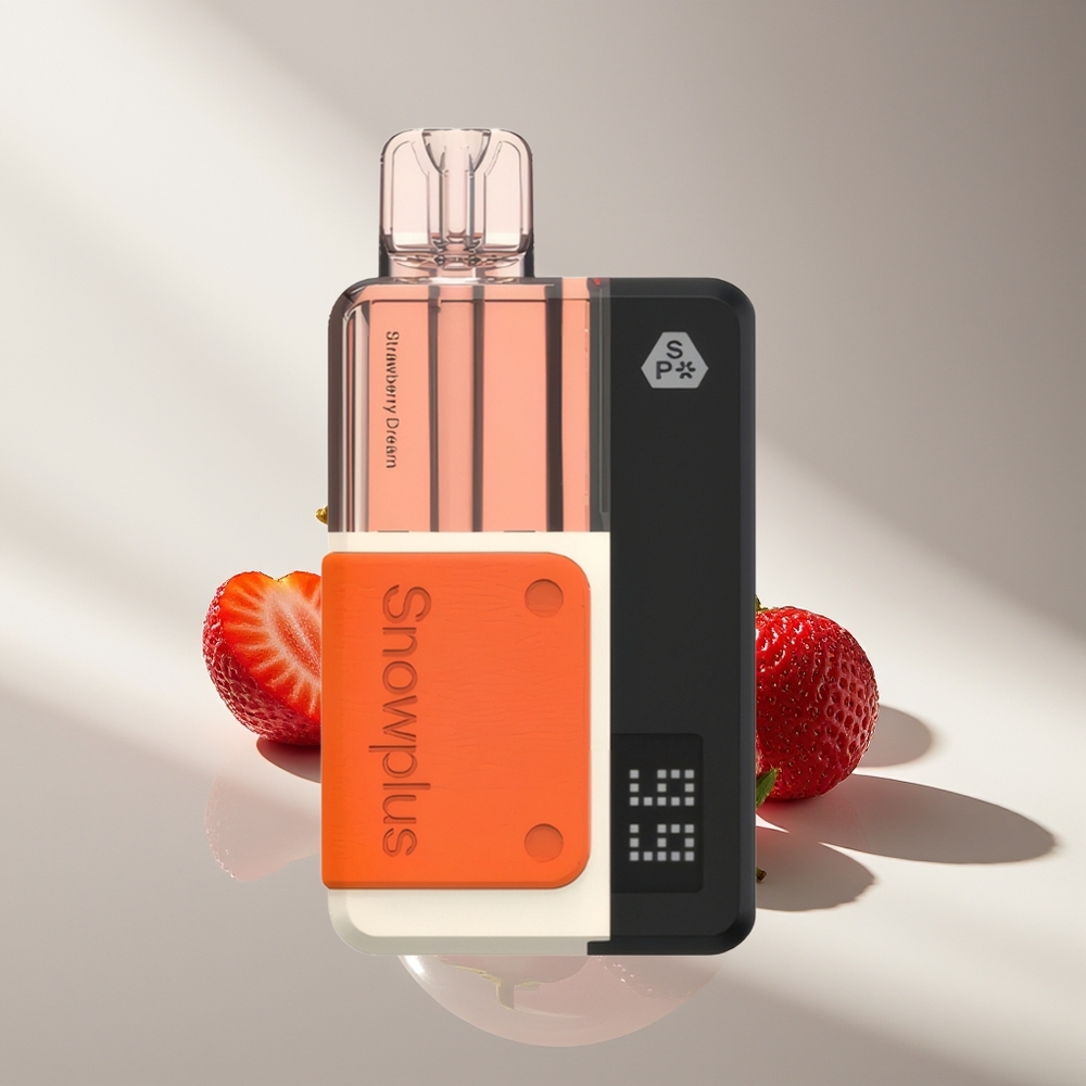 Snowplus Swift 15000 Puffs Pod Kit Клубничная Мечта Двойная Сетка 1000 мАч