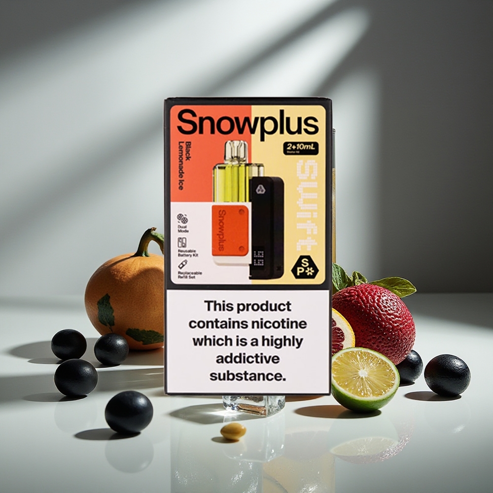Snowplus Swift 5000 Чёрный Лимонад Лёд 1000 мАч 2 мл