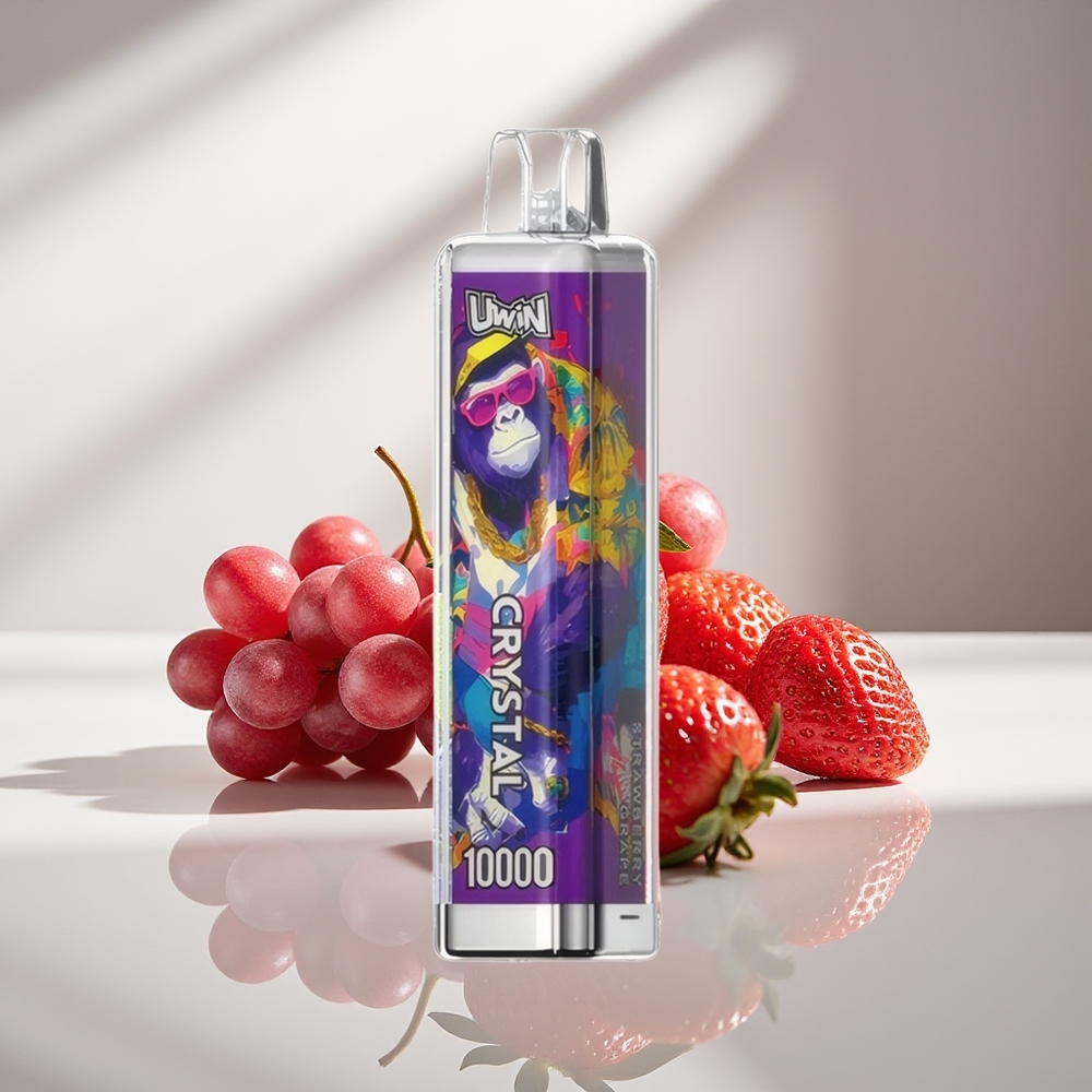 Uwin Crystal 10000 Клубничный Виноград RGB 18мл 08Ω