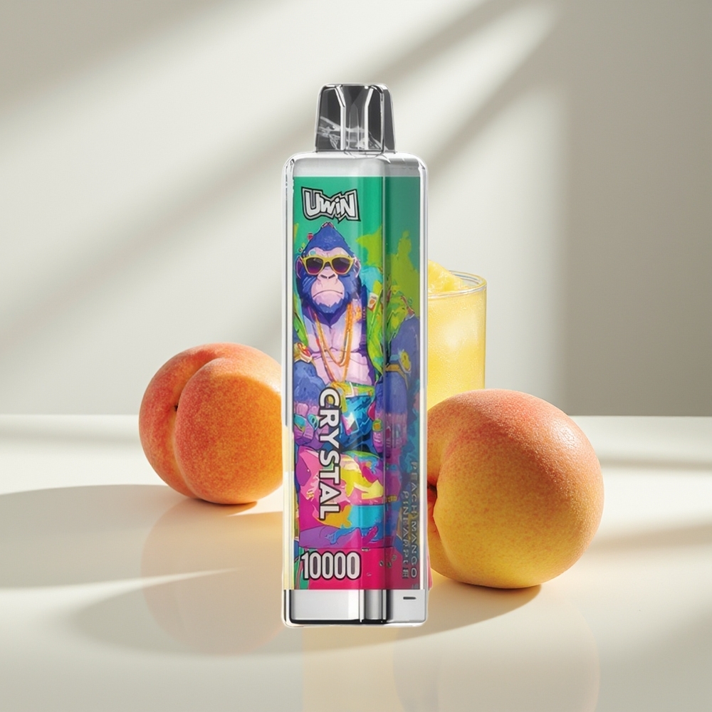 Uwin Crystal 10000 Персик Манго Ананас RGB 08 Ом Тип-C