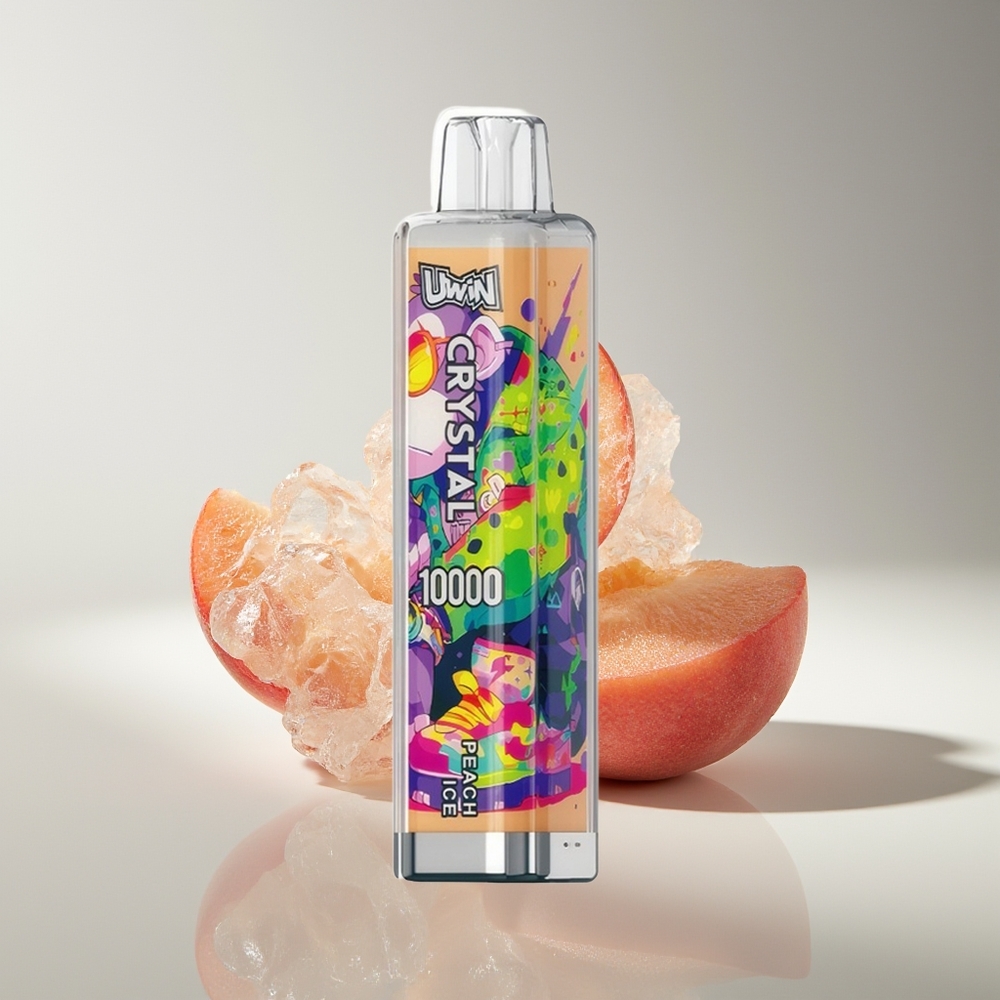 Uwin Crystal 10000 Персиковый Лёд RGB 18мл 08Ω
