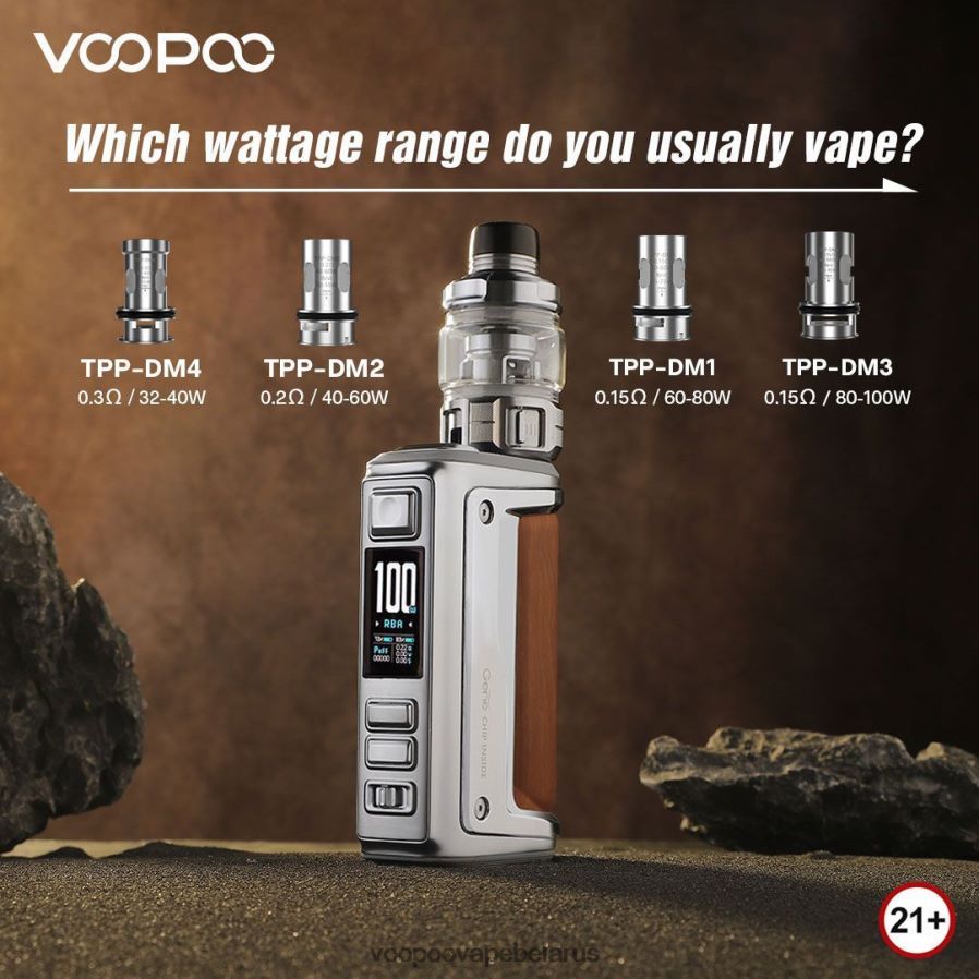 VOOPOO ARGUS GT II комплект бака 8060N81 VOOPOO belarus графит