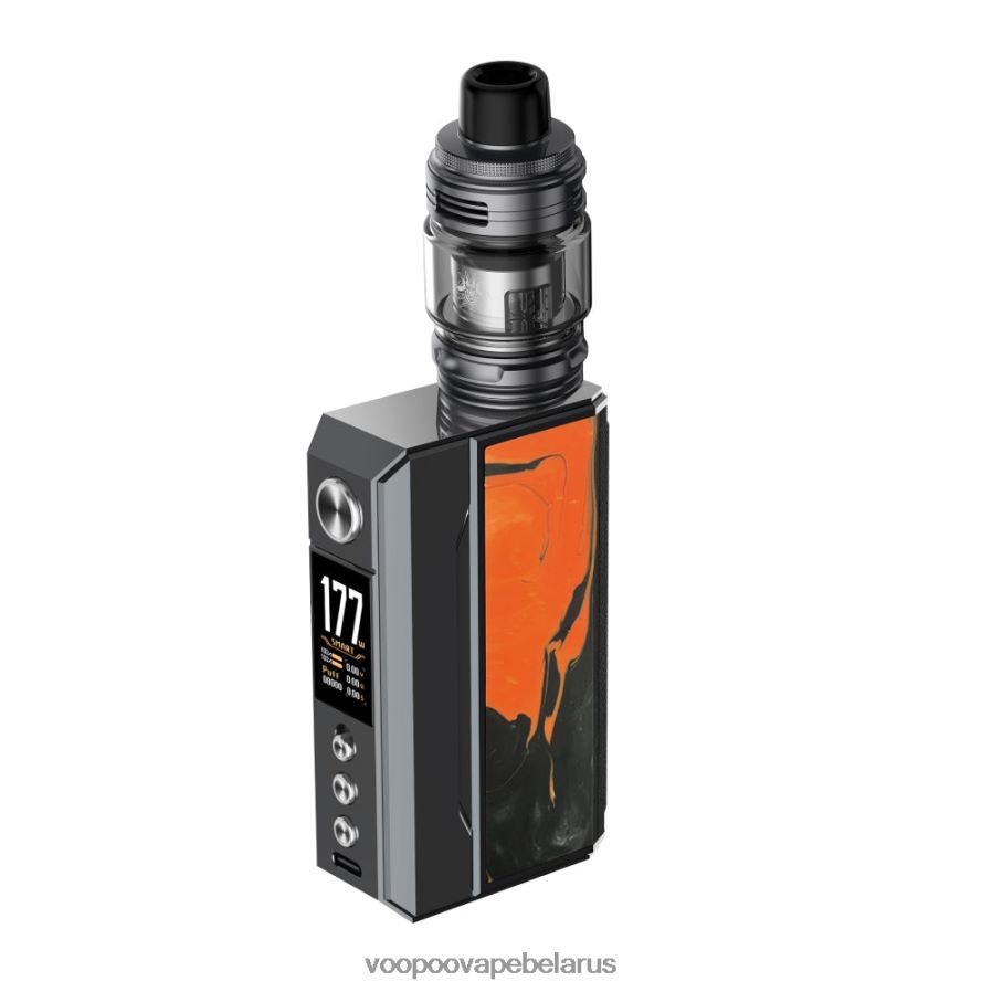 VOOPOO DRAG 4 набор 8060N8165 VOOPOO вейп отзывы пушечный металл+тропический оранжевый