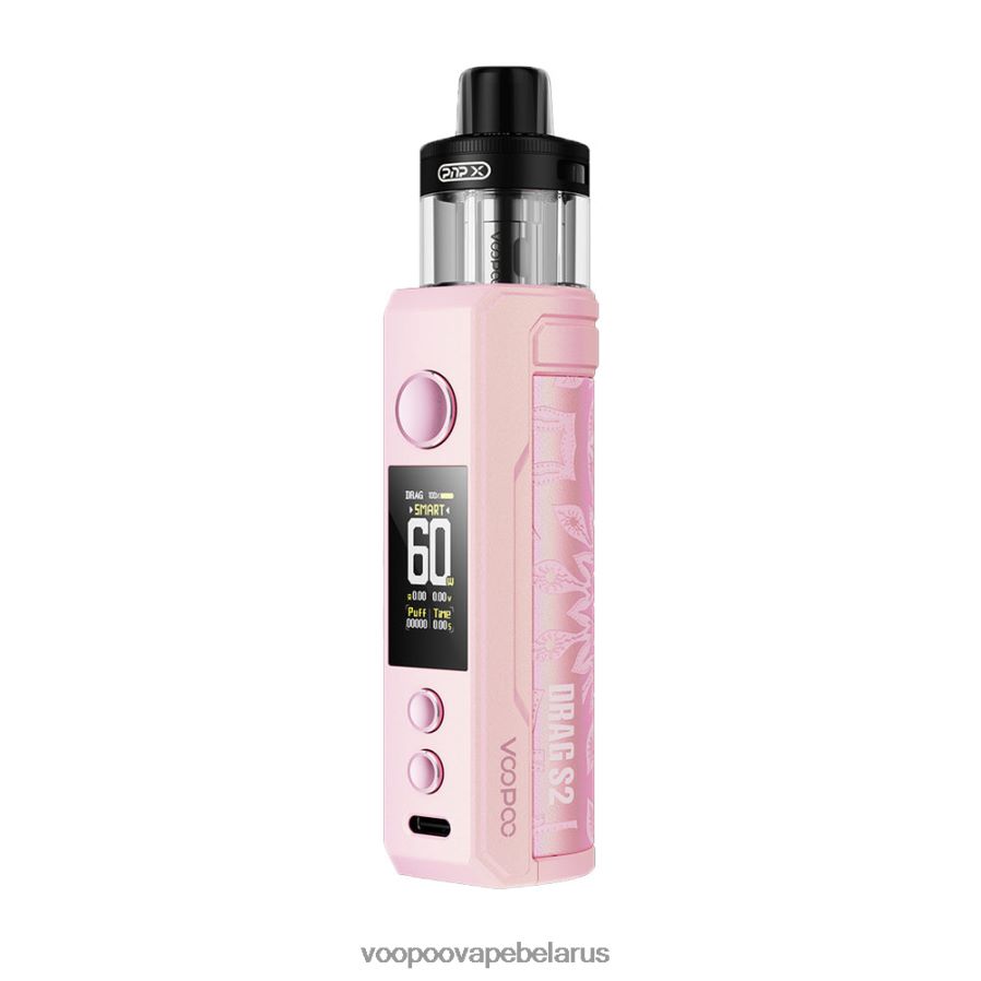 VOOPOO DRAG S2 комплект модов pod 8060N8259 вейп VOOPOO drag светиться розовым