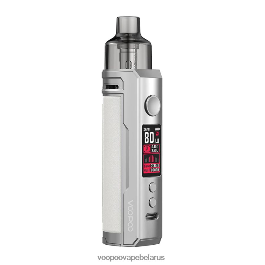 VOOPOO DRAG X комплект модов pod 8060N8177 вейп VOOPOO gene серебристо-белый