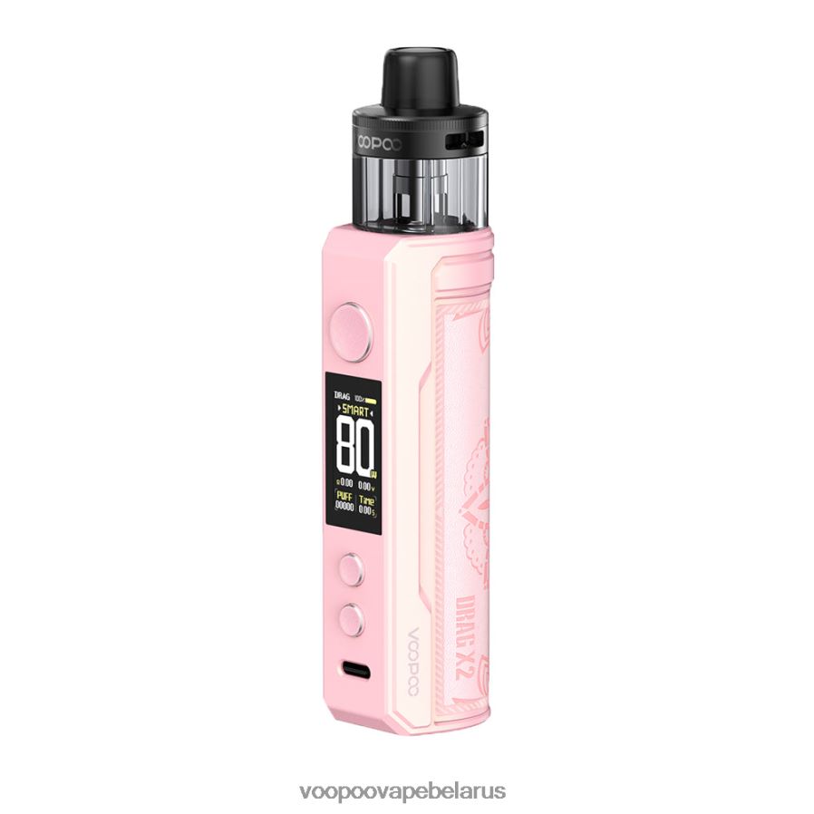 VOOPOO DRAG X2 модуль капсулы 8060N8232 VOOPOO минск светиться розовым