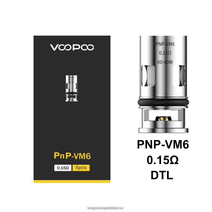 VOOPOO PNP катушки (5шт) 8060N8600 вейп VOOPOO argus pnp-vm6