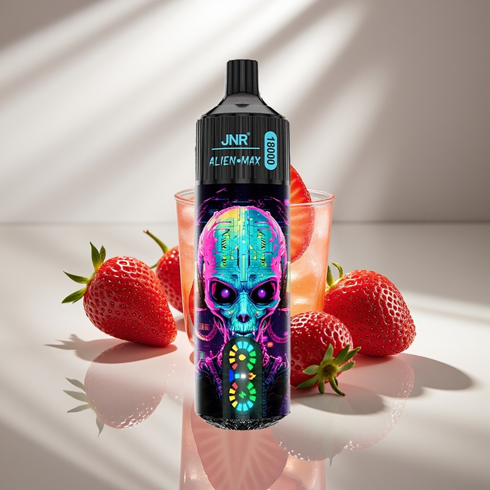 JNR Alien Max 18000 Хабба Бубба Клубника Двойная Сетка Быстрая Зарядка