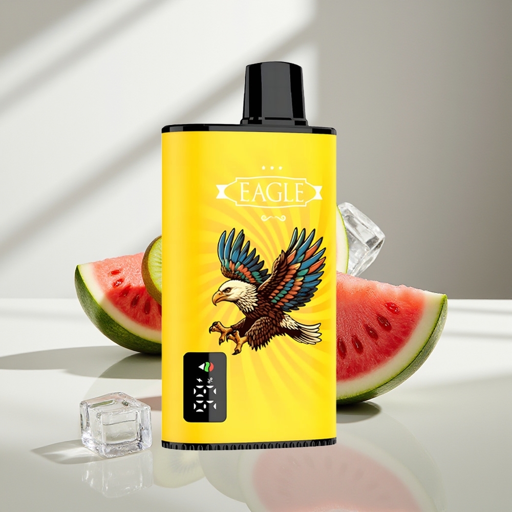 JNR EAGLE Smart 23000 Киви Арбузный Лед с Цифровым Экраном и Сетчатым Испарителем 1.0Ω