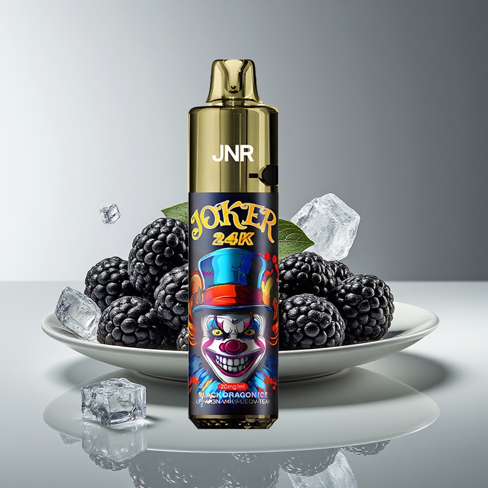 JNR Joker 24K Чёрный Дракон Лёд 2% Никотин Тип-C Зарядка