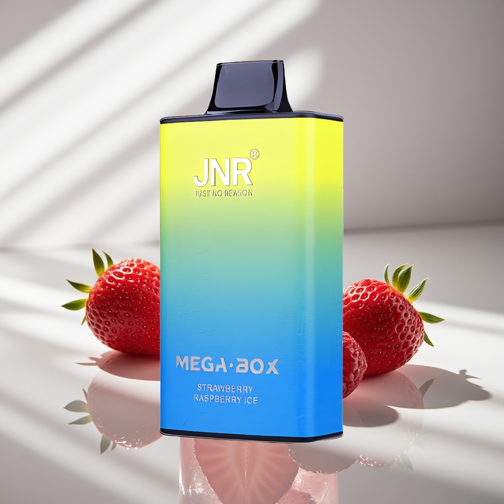 JNR Mega Box 25000 Клубнично-малиновый лед с Dual Mesh и Type-C